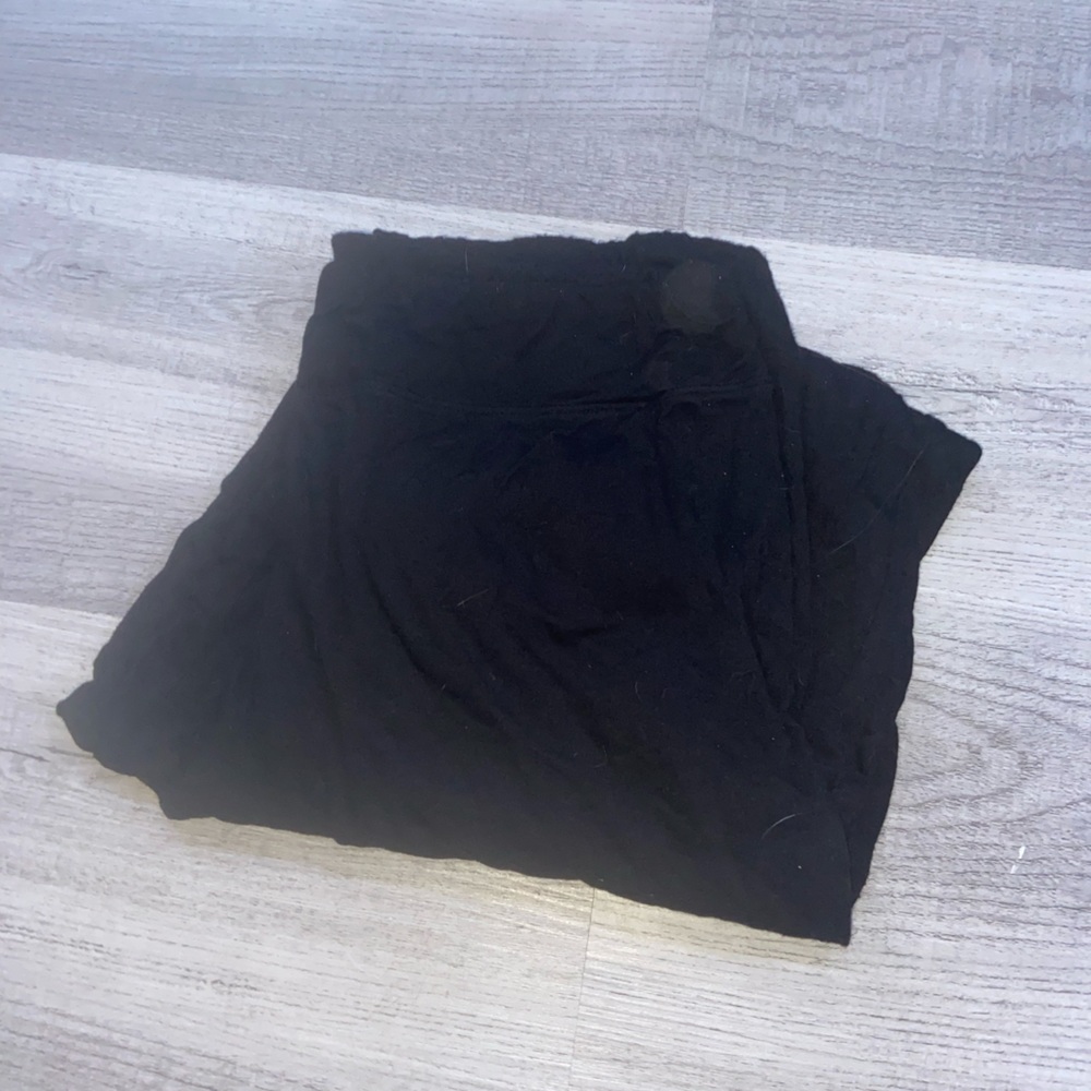 Black & Gray Baggy Yoga Pants Jogger Style